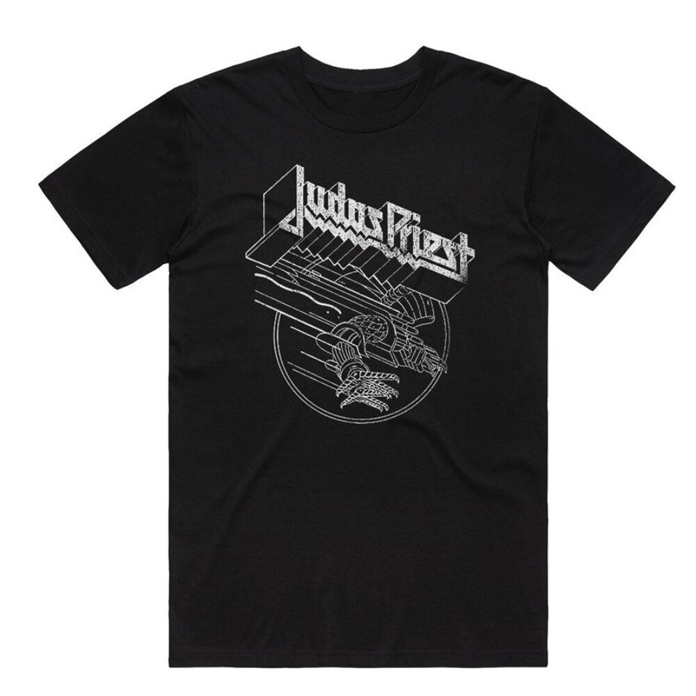 Judas Priest Screaming For Vengeance Lineart Metal Unisex T-Shirt